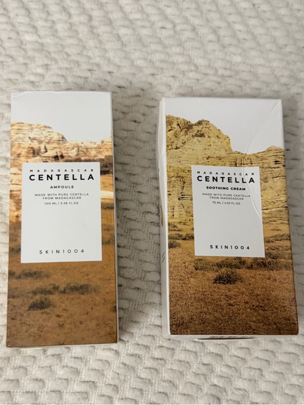 🤍New Skin1004 Madagascar Centella Ampoule & Soothing Cream Duo🤍